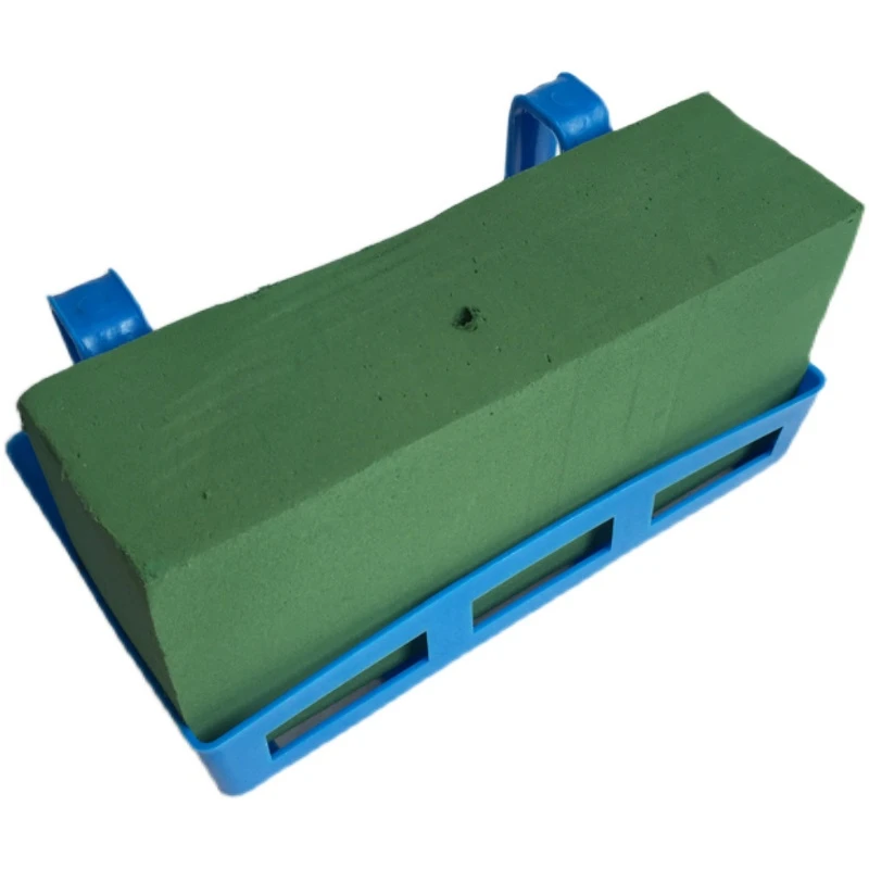 10个讲台挂钩鲜花花束挂式花泥架演讲台桌挂架塑料支架会议花架