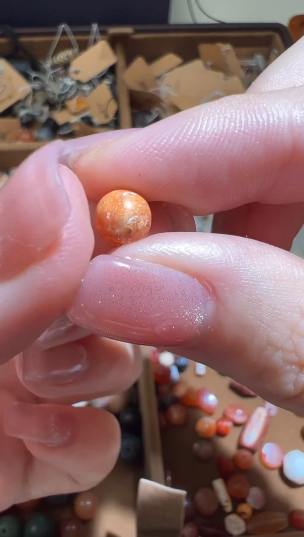 【闪购商品】玛瑙/玉髓珠宝半成品未镶嵌 LX111  尺寸6*6 mm