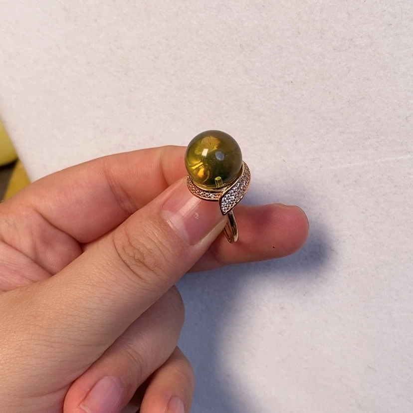 【闪购商品】蓝珀珠宝奇石银S925镶嵌