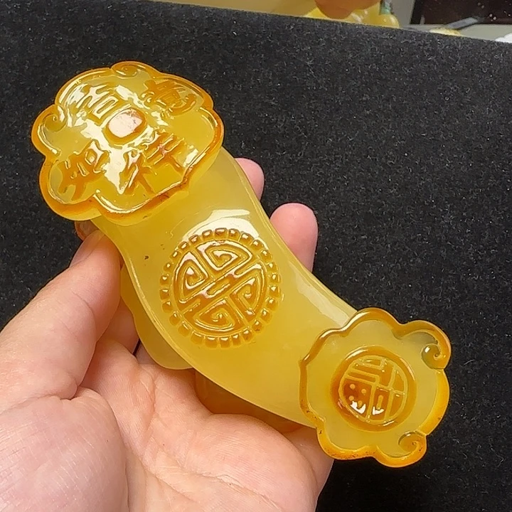 蜜蜡珠宝奇石未镶嵌旭**光