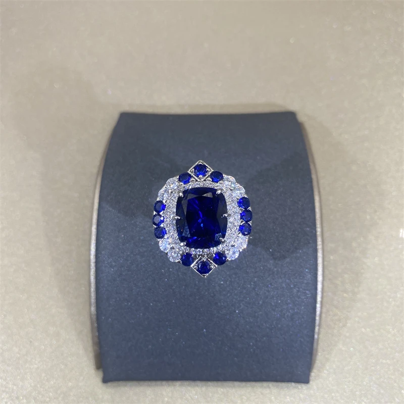 【蓝色星光 永不过时】蓝戒指XD353138