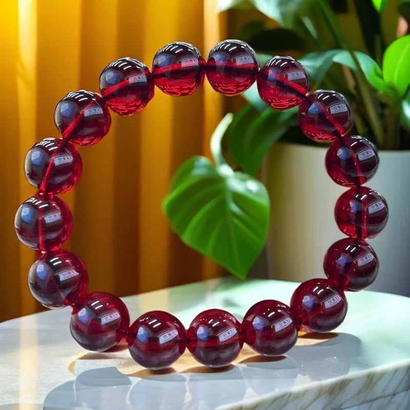 非金属树脂手链 【活动专属】（礼盒）精美红树脂手串时尚百搭DS19310