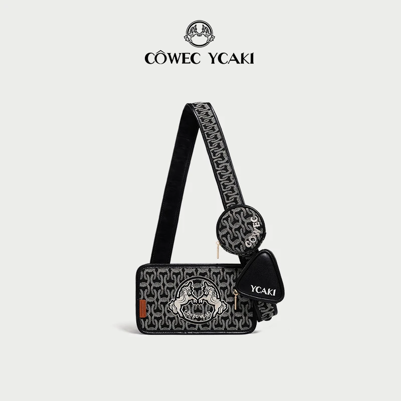 【官方正品】Cowec Ycaki百搭相机包时尚斜挎包男女z