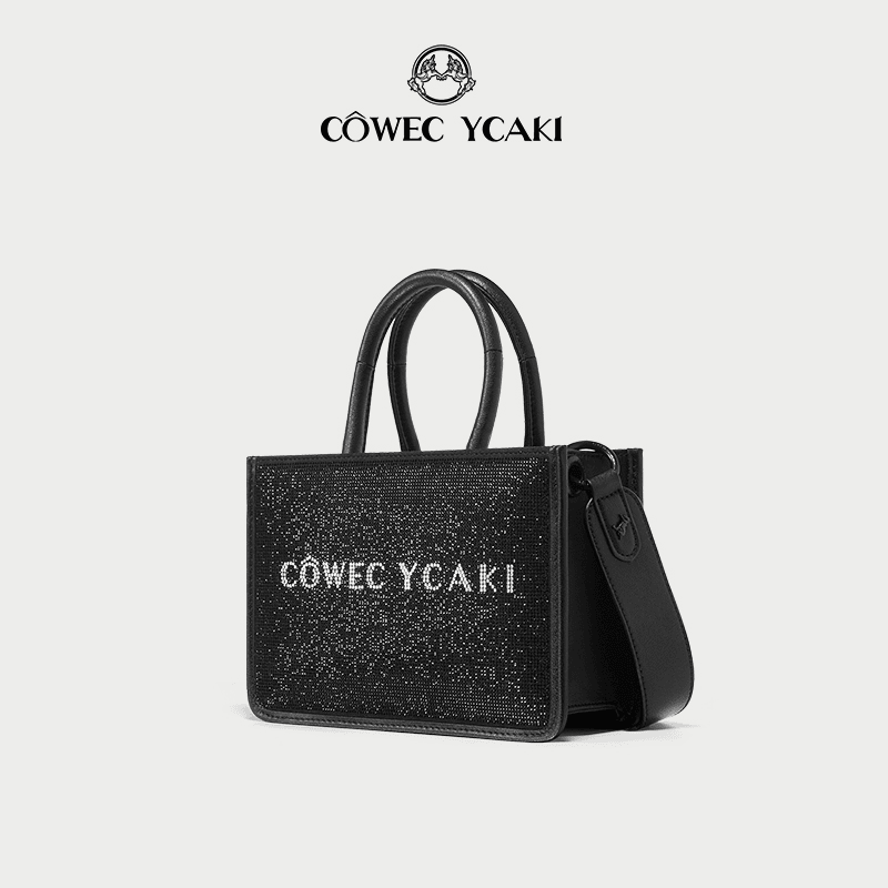 【官方正品】CowecYcaki星空钻钻托特包z
