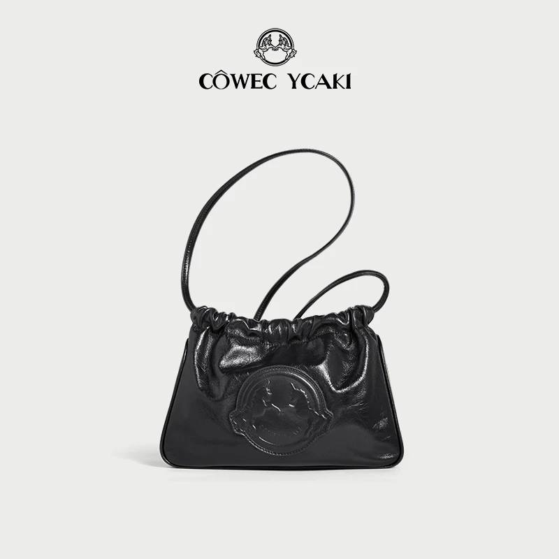 【官方正品】cowecycaki大容量包包抽绳云朵包z