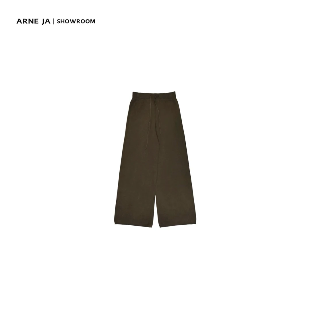 ARNE JA ｜“低欲望”极简卡戴珊定染羊毛针织空气上衣裤裙组合套装