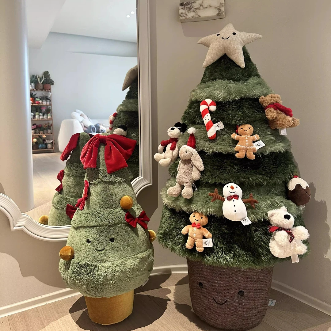 圣诞树大号圣诞节装饰品场景布置公仔雪人玩偶西高地挂件