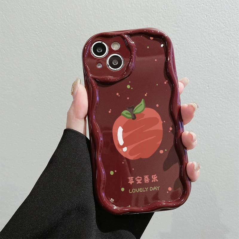 好柿发生曲边壳全包苹果15手机壳（华为oppo小米vivo）mate60创意