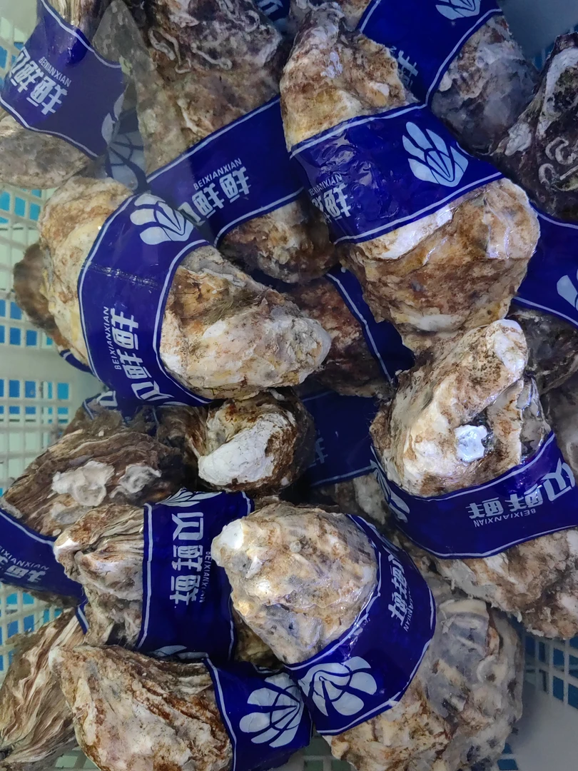 精品压锅生蚝，一份一斤装（2只左右）。生蚝脱水严重，介意者慎拍。