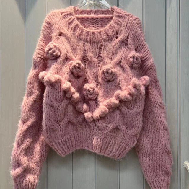 重工手编粗针毛衣系列