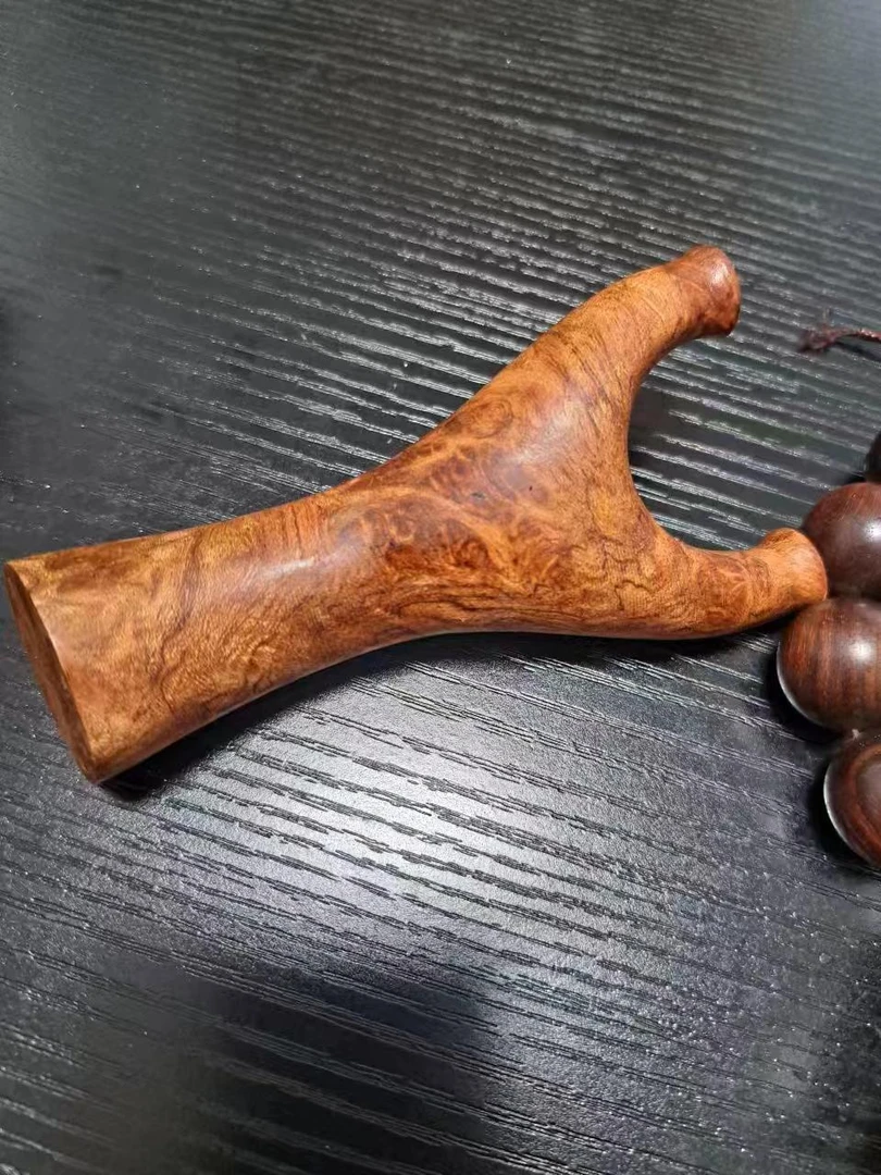 花梨樱樱瘤水波纹60弓门小弹弓原木无漆小弓门竞技户外实木弹弓