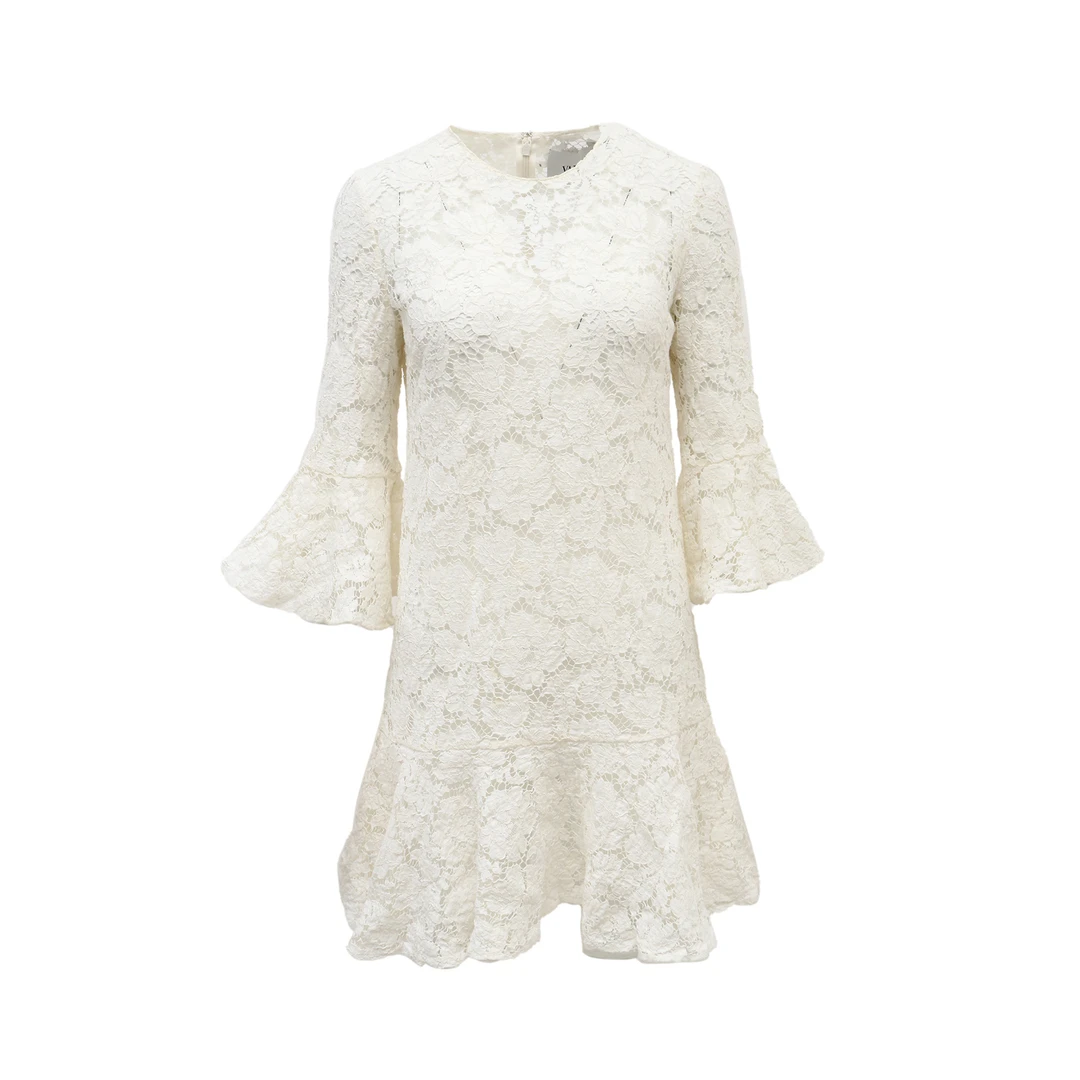 99新 Valentino/华伦天奴 【小北】P234244263/蕾丝连衣裙