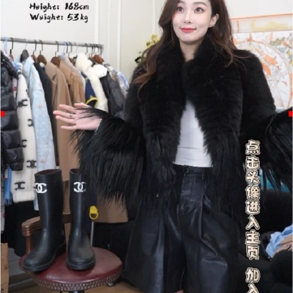 99新 Givenchy/纪梵希 【小北】P234966479/纪梵希 貂皮大衣 38