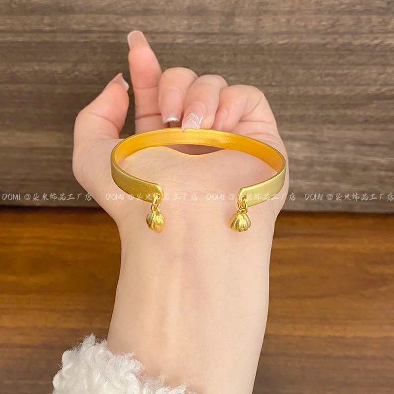 SZ1077 荷美两世欢手镯古风莲蓬莲子简约女饰品