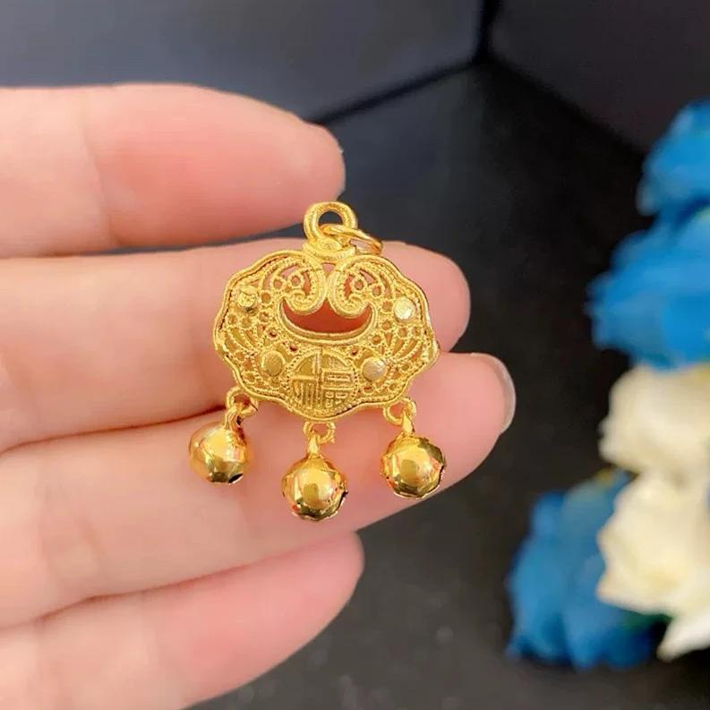 XL3054 小平安锁【单独吊坠】