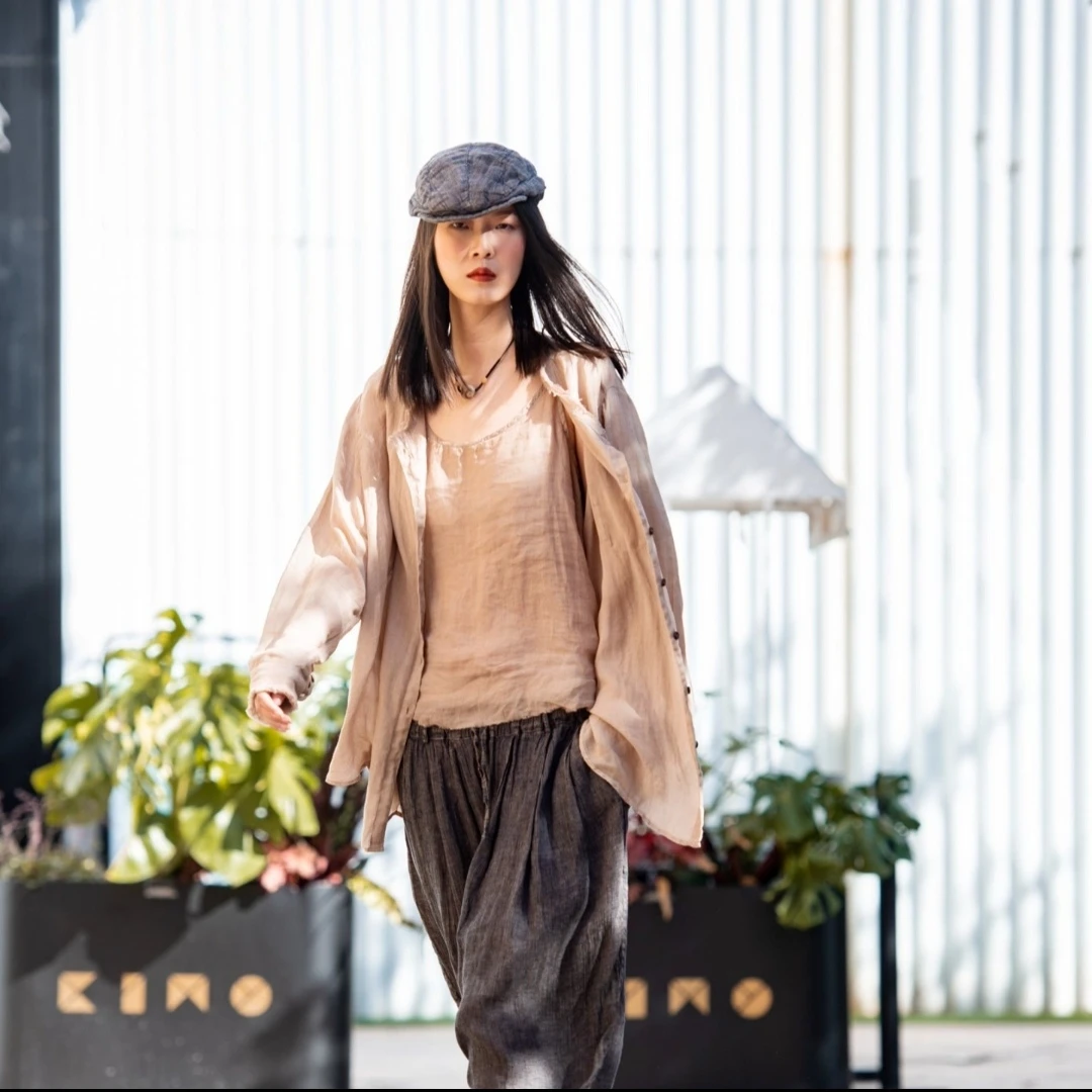 麻依者原创1002#衬衫苎麻