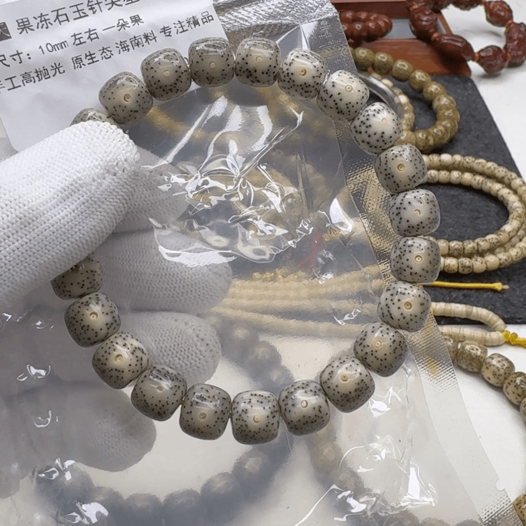 星月菩提吊坠28梵天果冻针尖星10单圈