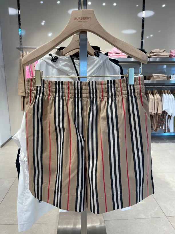 BURBERRY/博柏利女款格纹百搭沙滩裤