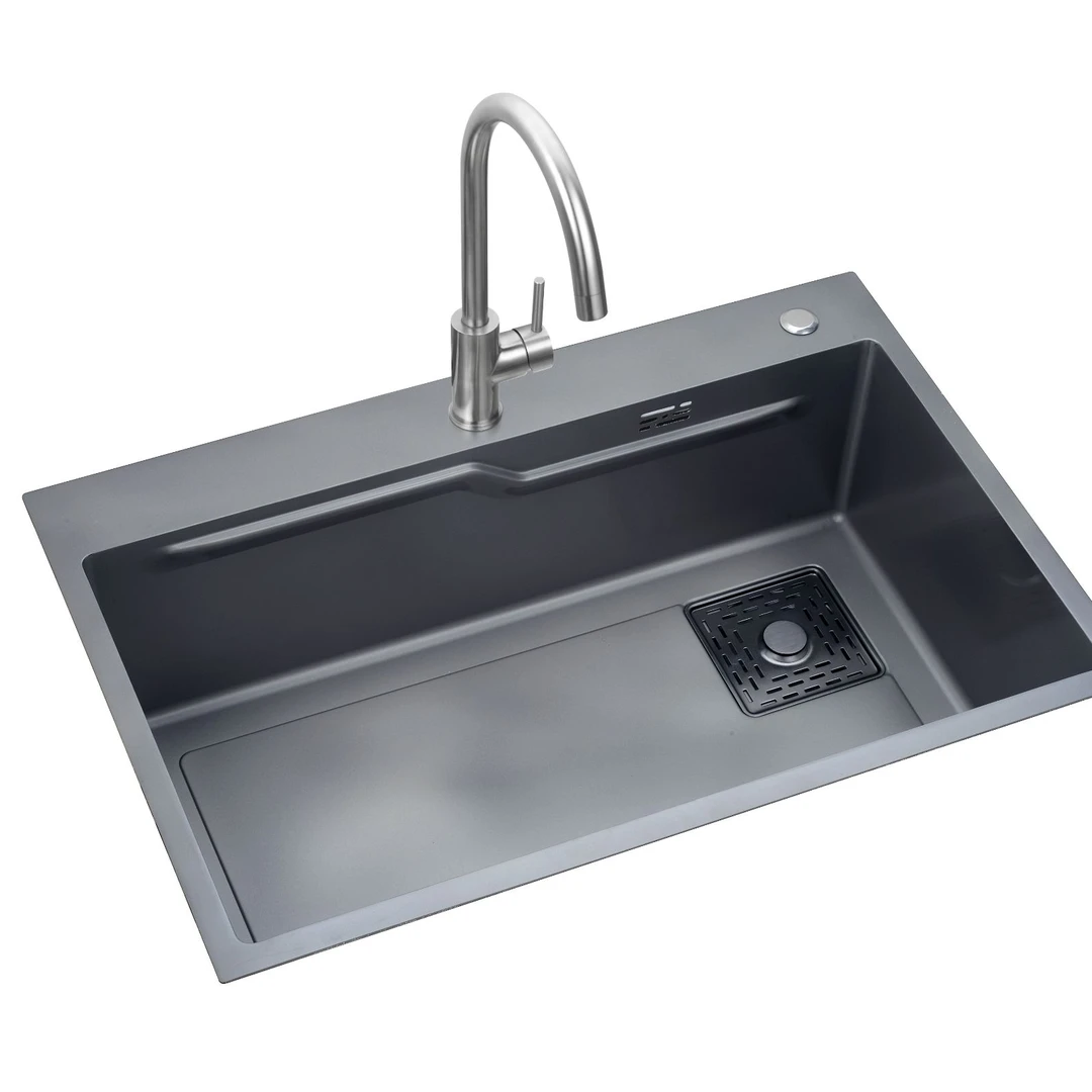 无品牌不锈钢厨房大水槽家用环保尺寸浸泡冲洗