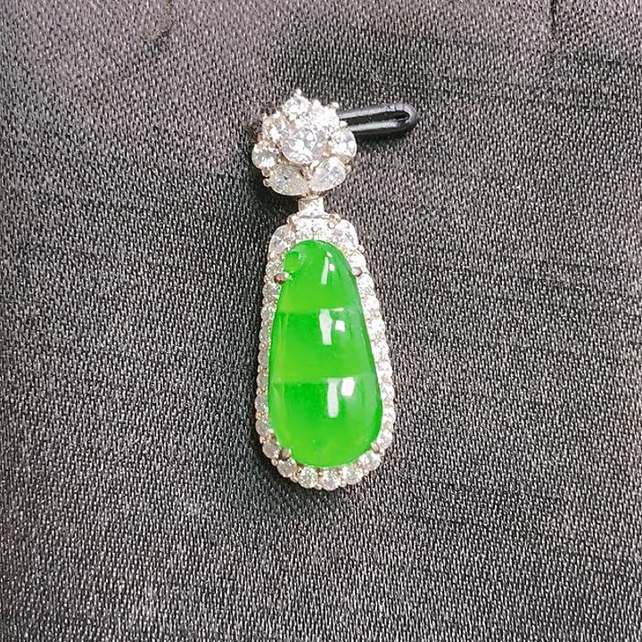 翡翠吊坠(不含链)未镶嵌朱***儿