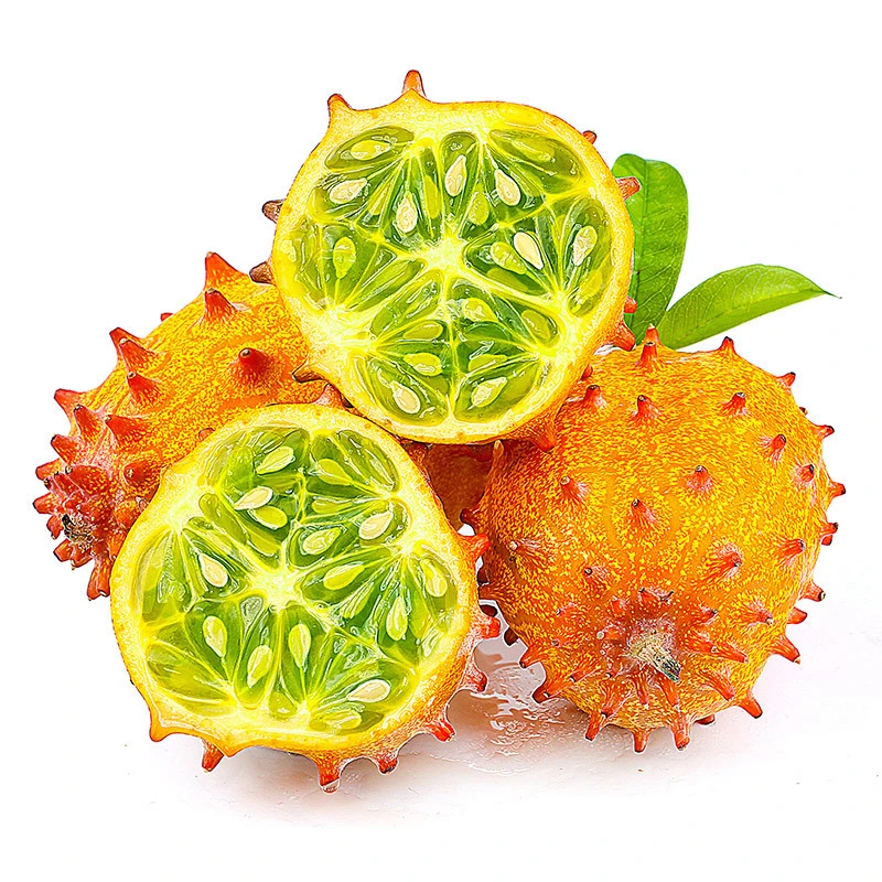 新鲜火参果非洲刺角瓜海参果稀有水果火生果孕妇老人低糖刺角瓜