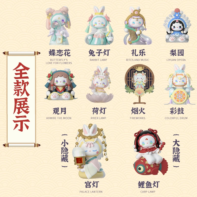 【名创优品】EMMA秘境森林灯火阑珊系列盲盒手办摆件潮玩玩具