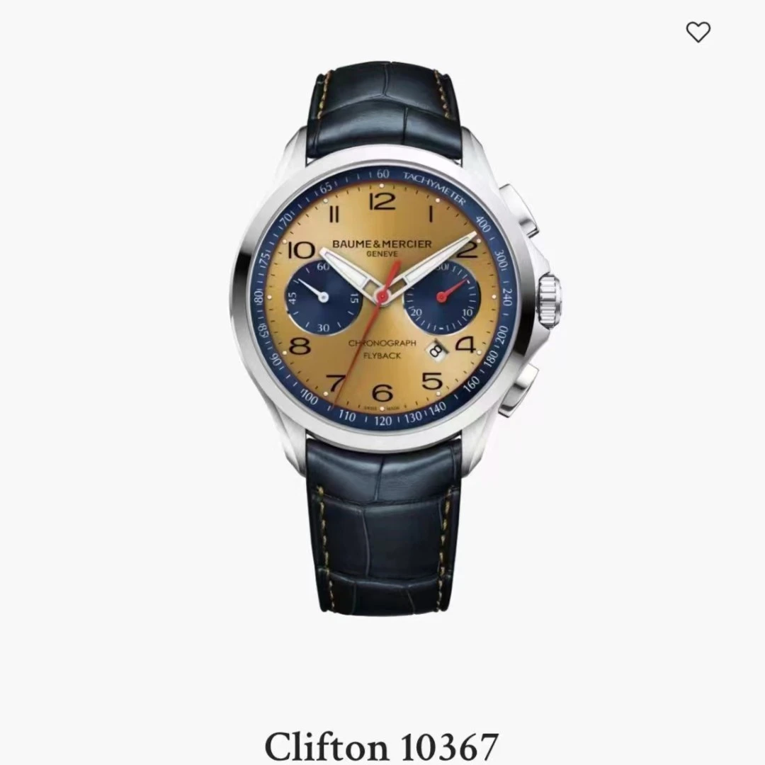 99新 Baume et Mercier/名士 克里顿系列 0091 表径43mm 机械