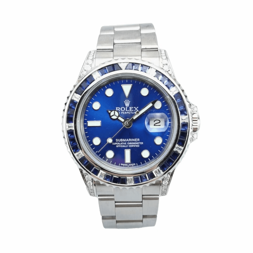 95新 Rolex/劳力士 16570机械男表，后钻升级针盘面 0054