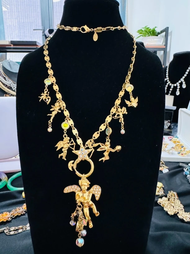 合金项链 中古KF大天使项链