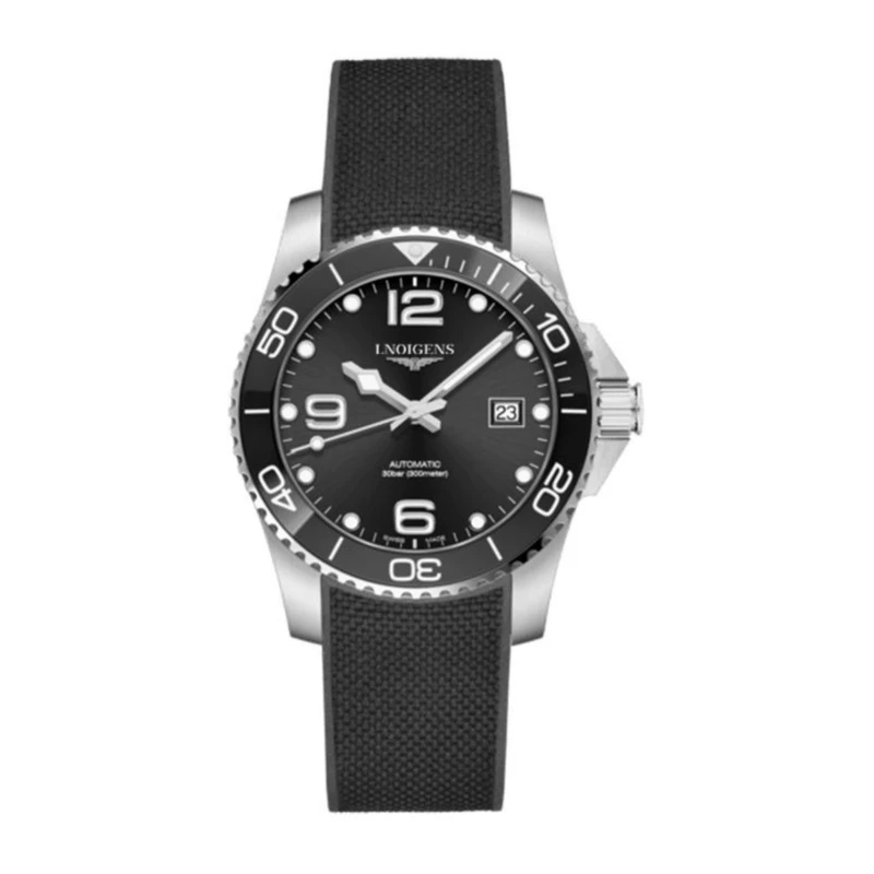 99新 Longines/浪琴 L3.781.4.56.9/康卡斯系列潜水系列/表径41