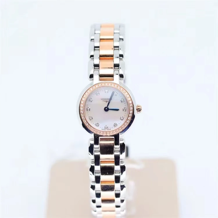 99新 品牌 99新 Longines/浪琴 L8.109.5.89.6/心月贝母盘18K原镶