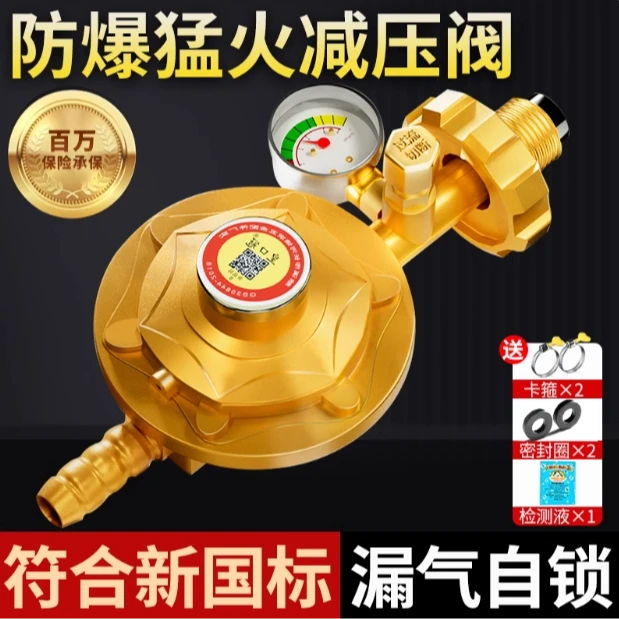 有运险【爆款补贴中】新国标液化气减压阀商用家用燃气煤气罐安全阀