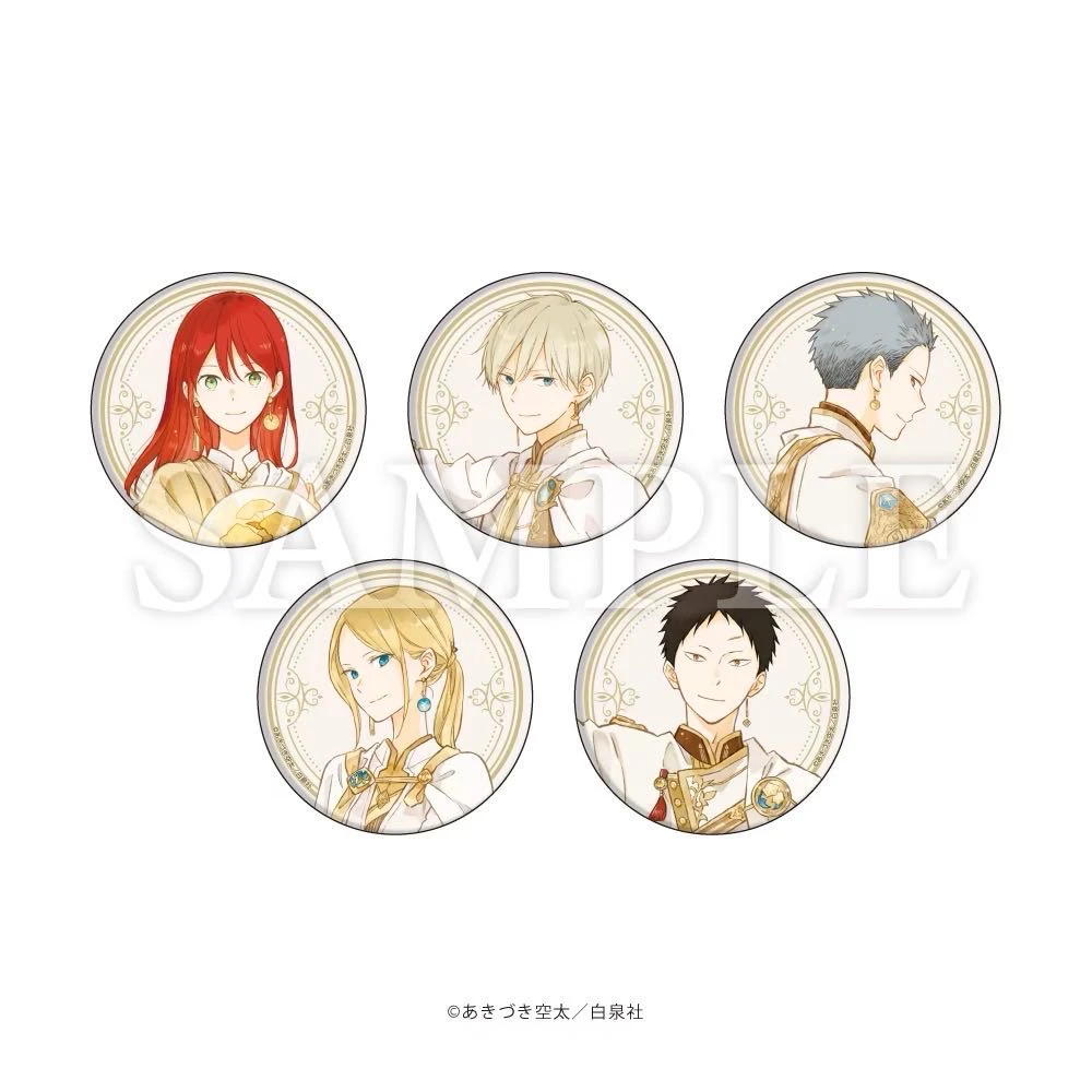 【赤发白雪姬】原画展吧唧&挂件&亚克力卡 代拆 直邮（盲盒）