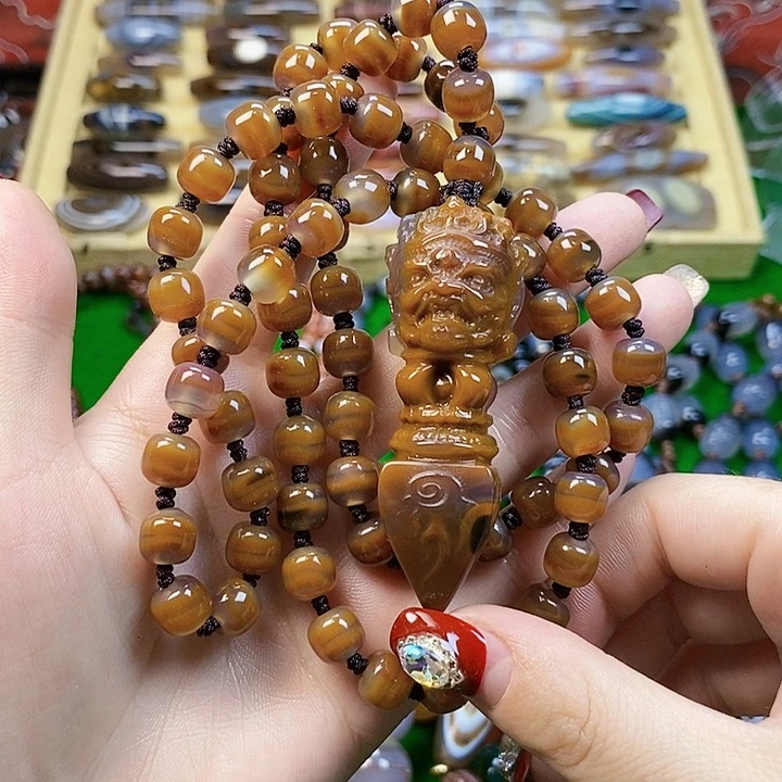 玛瑙/玉髓项链未镶嵌