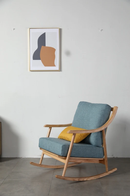 白蜡木纯实木摇摇椅