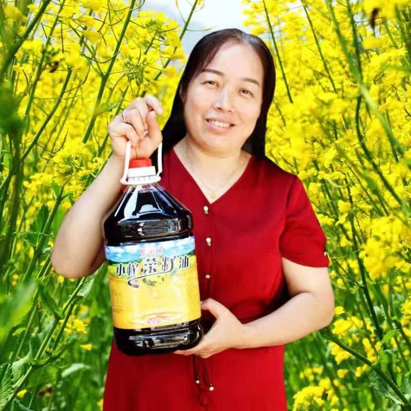 现榨新油】陕西安康菜籽油农家自榨菜籽油非转基因食用油压榨菜油