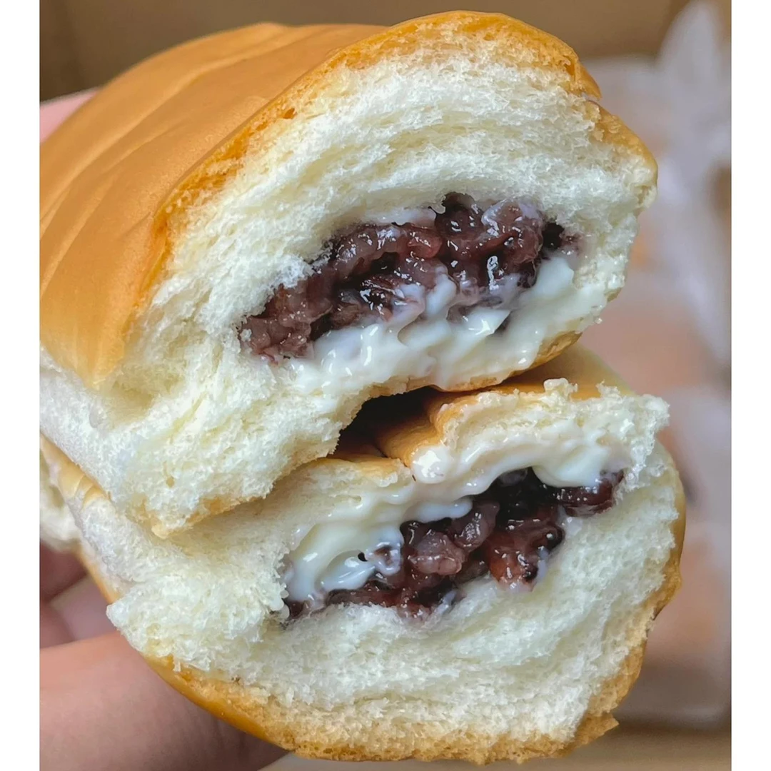 紫米奶酪味面包早餐沙拉夹心吐司三明治黑米早餐面包软零食小笋0g