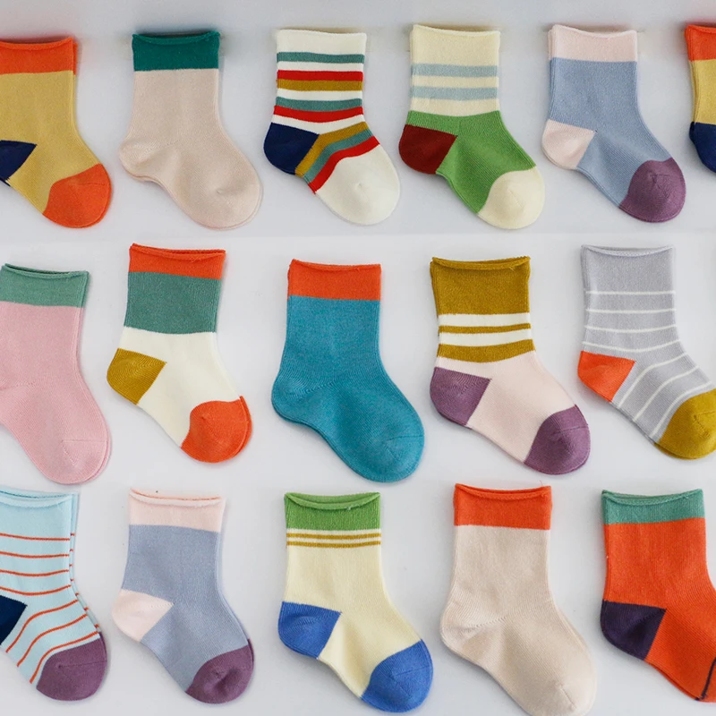 多赫【儿童袜】松口儿童袜子新疆长绒棉柔软舒适透气不勒四季通用