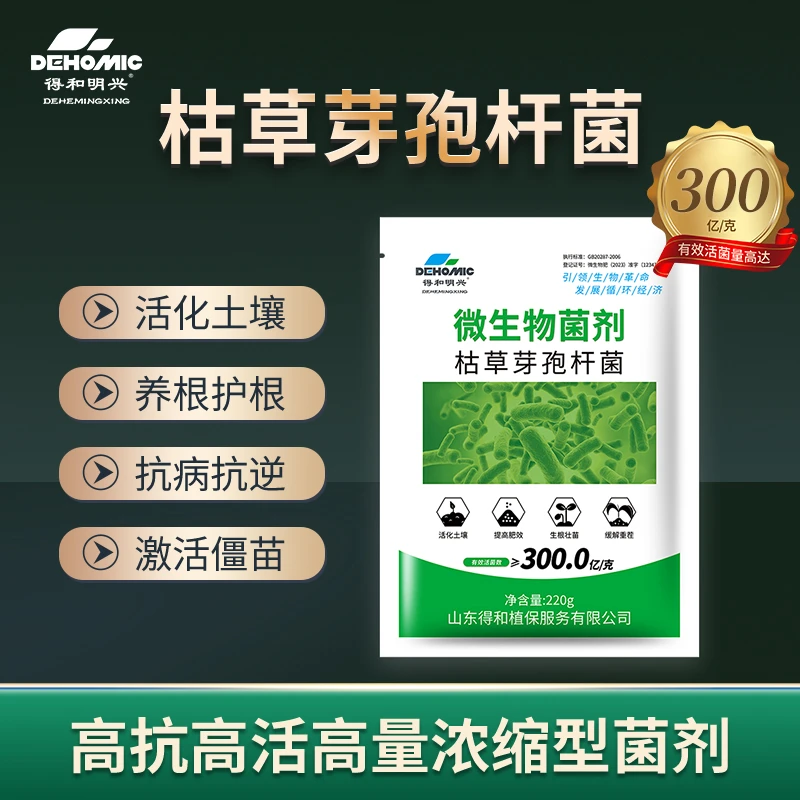 枯草芽孢杆菌300亿高活性改善土传病重茬微生物菌剂活菌养根护根