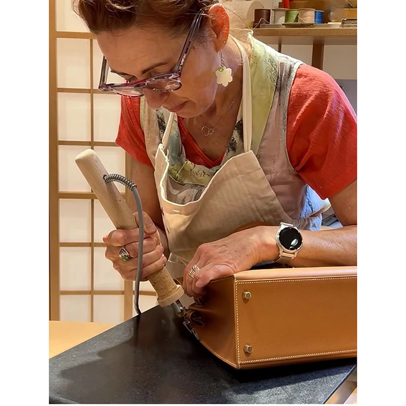 2024同款头层牛皮手提包包单肩斜挎包凯凯百搭时尚凯莉包网红防水