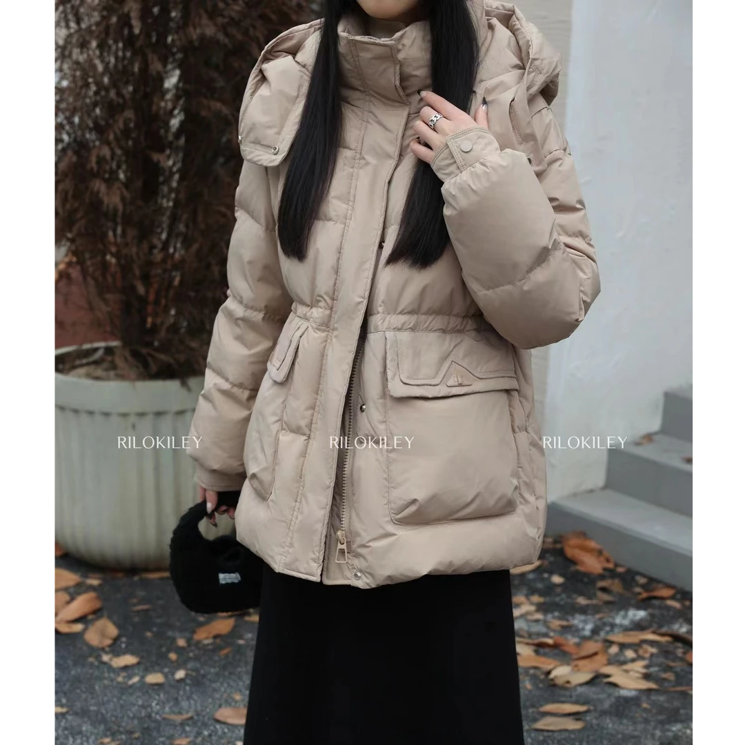 【大口袋】LLQ L中长款羽绒服8666（衣长74左右）