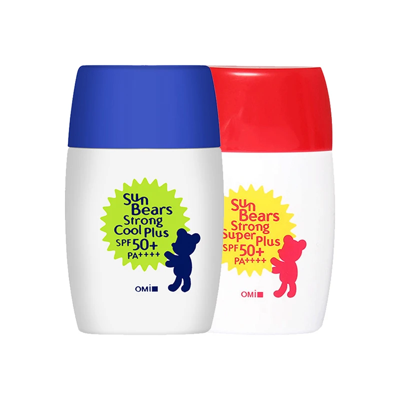 日本近江曼莎小熊臻效防晒乳液30g防晒霜隔离防水夏日户外防护乳