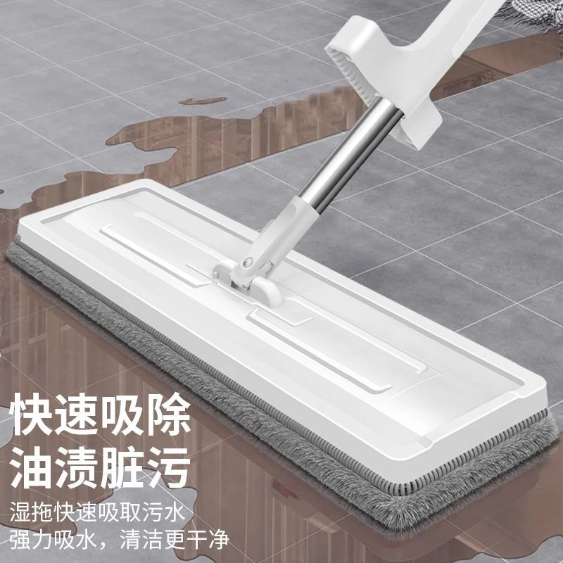 拖把家用平板免手洗懒人旋转墩布桶拖瓷砖木地板拖地拖把干湿两用