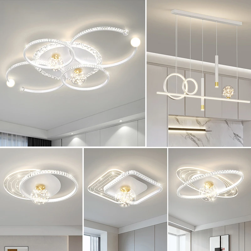 工厂直销客厅吸顶灯新款简约现代大气轻奢家用卧室灯北欧大灯