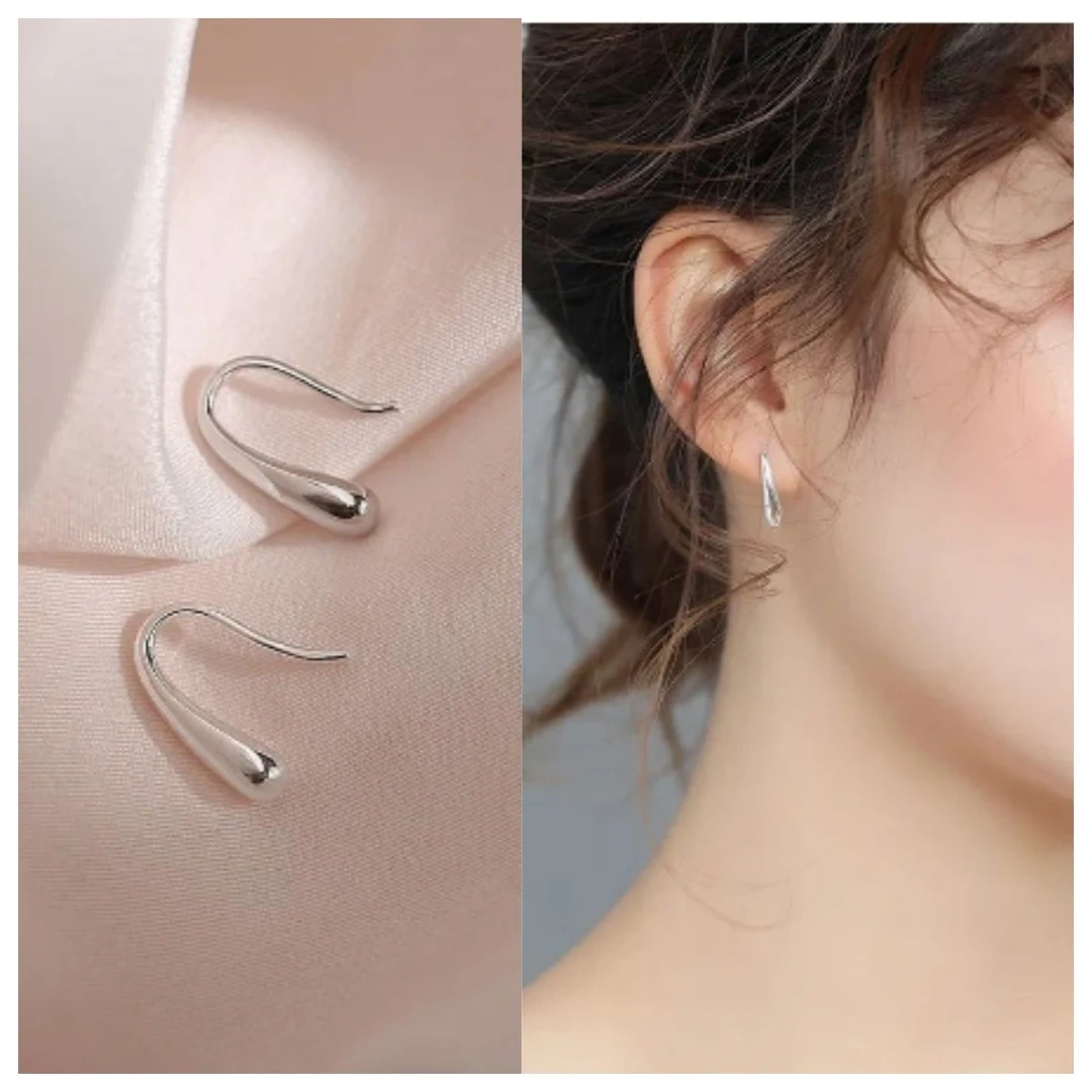 合金耳饰 秋冬新款潮小巧银耳钉睡觉不用摘的耳环女冷淡风耳饰女