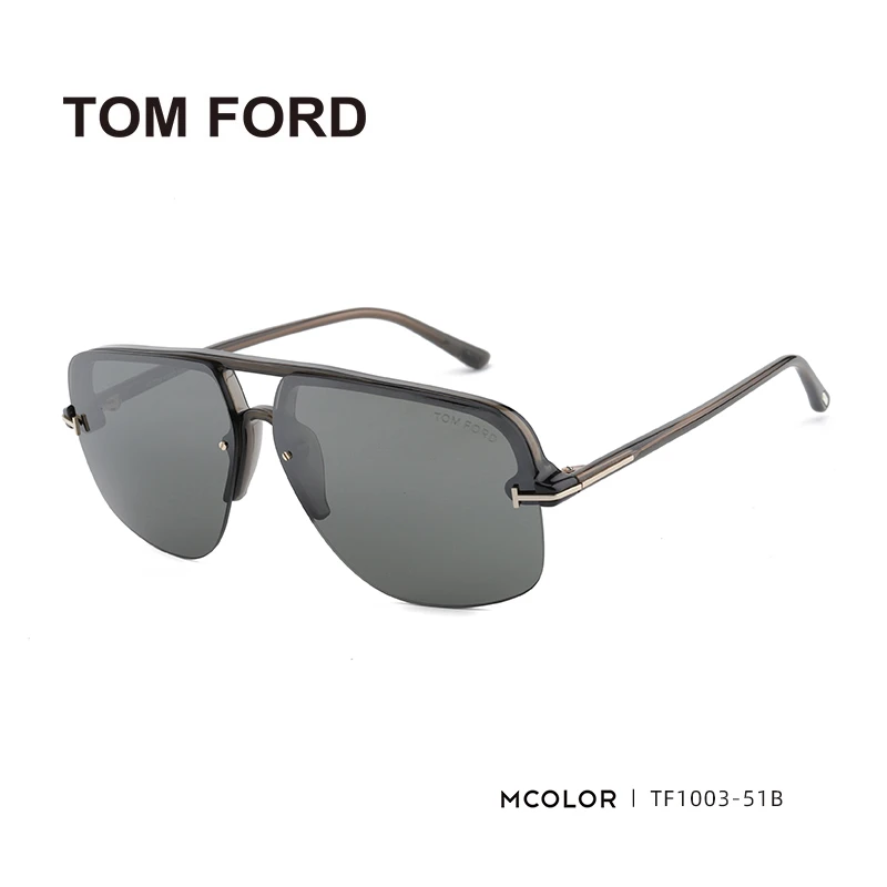 TOMFORD/汤姆福特墨镜男士领航员时尚潮流双梁太阳眼镜女TF1003