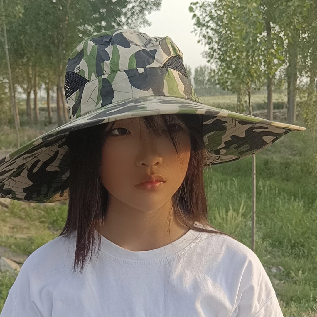 钓鱼人防晒渔夫帽