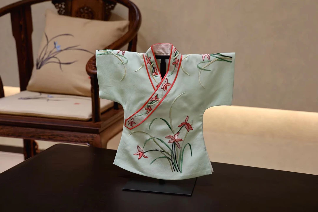 装饰品｛mini小生衣服｝真丝手工绣花