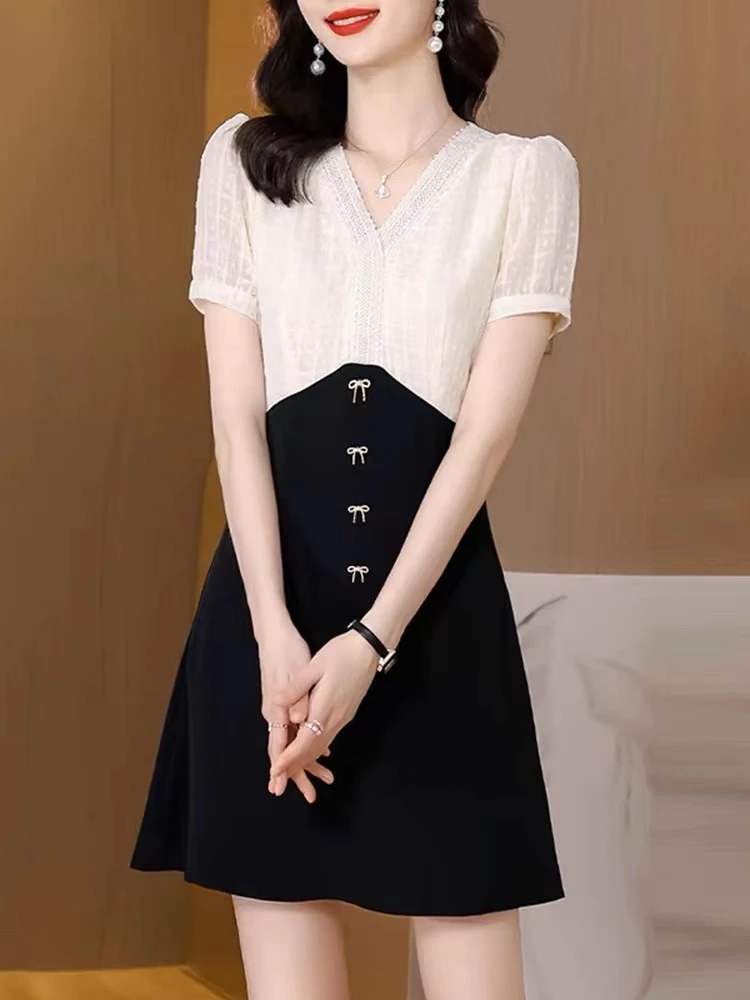 【1851-1900】小欣设计风时尚连衣裙女