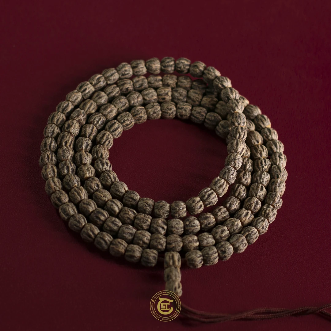 A17黑武士文玩菩提手串百香籽柏香籽念珠佛珠百香籽手串